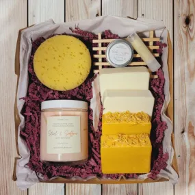 9 Piece - Natural Moisturizing Cream   Natural Soap Bath Gift Sets