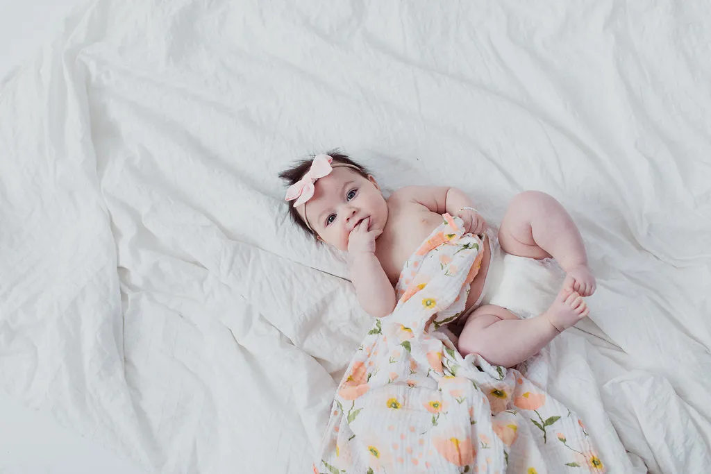BLUSH BLOOM SWADDLE
