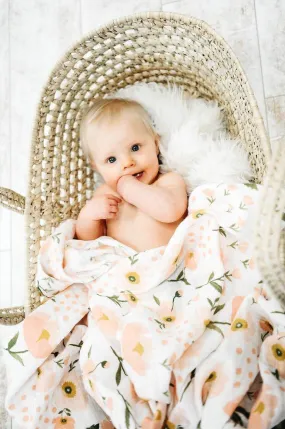 BLUSH BLOOM SWADDLE
