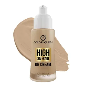 Colors Queen High Coverage BB Cream Foundation - Natural Nude