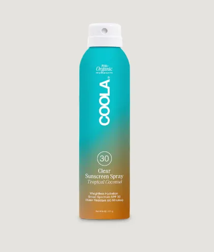 Coola Clear Sunscreen Spray SPF30 - Tropical Coconut