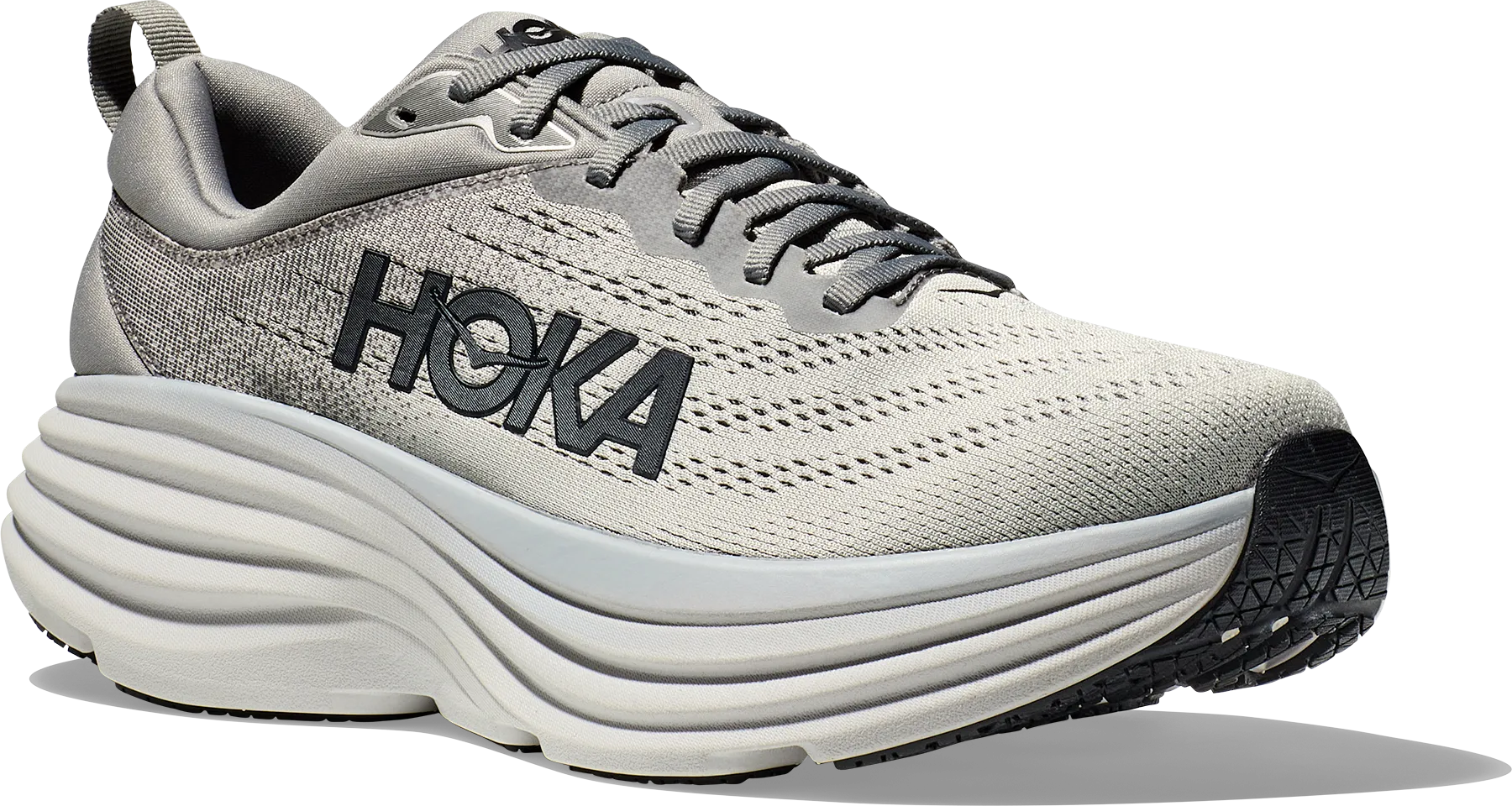 Hoka Men&#x27;s Bondi 8 Wide Sharkskin/Harbor Mist | Buy Hoka Men&#x27;s Bondi 8 Wide Sharkskin/Harbor Mist here | Outnorth