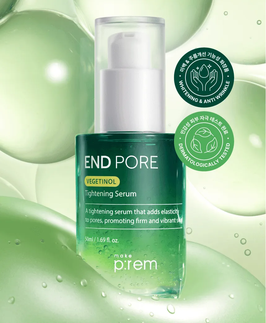 [make p:rem] End Pore Vegetinol Tightening Serum 50ml