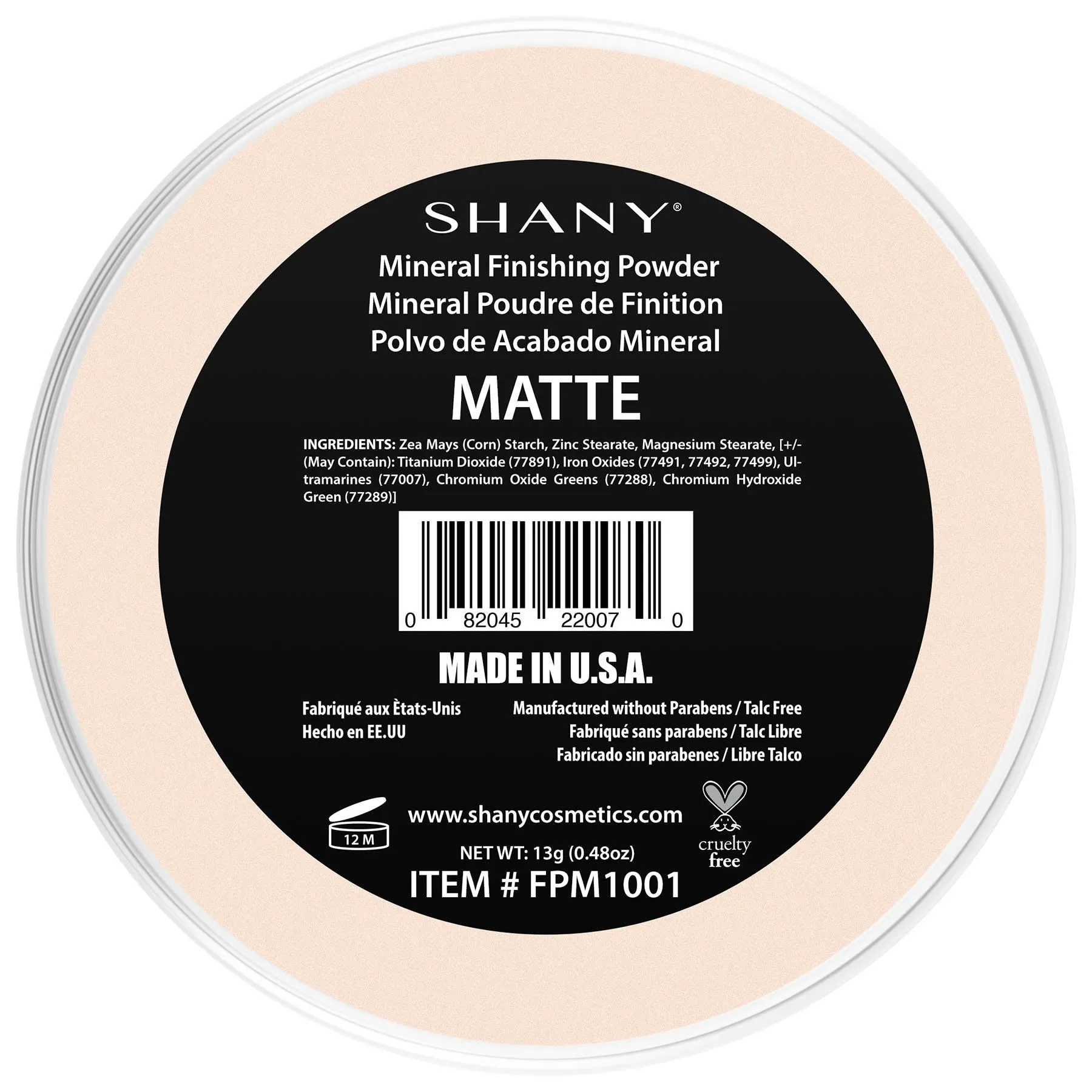 Mineral Finishing Powder - Paraben Free/Talc Free