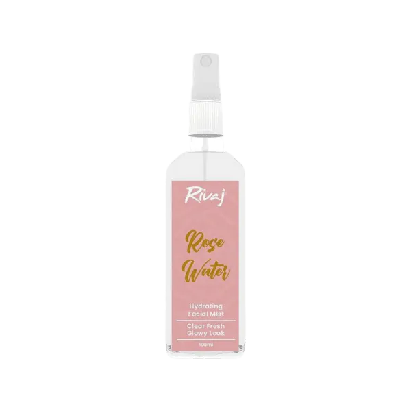 RIVAJ UK ROSE WATER HYDRATING FACIAL MIST 100ML