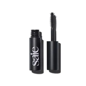 Saie Mascara 101 - Buildable   Lash Lengthening Mascara for Volumized Lashes