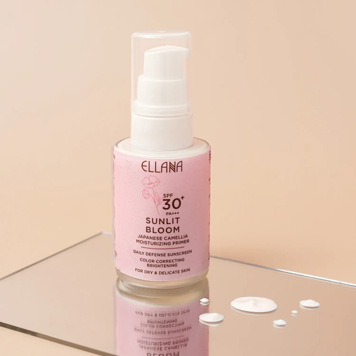 Sunlit Bloom Japanese Camellia Moisturizing Primer with SPF 30
