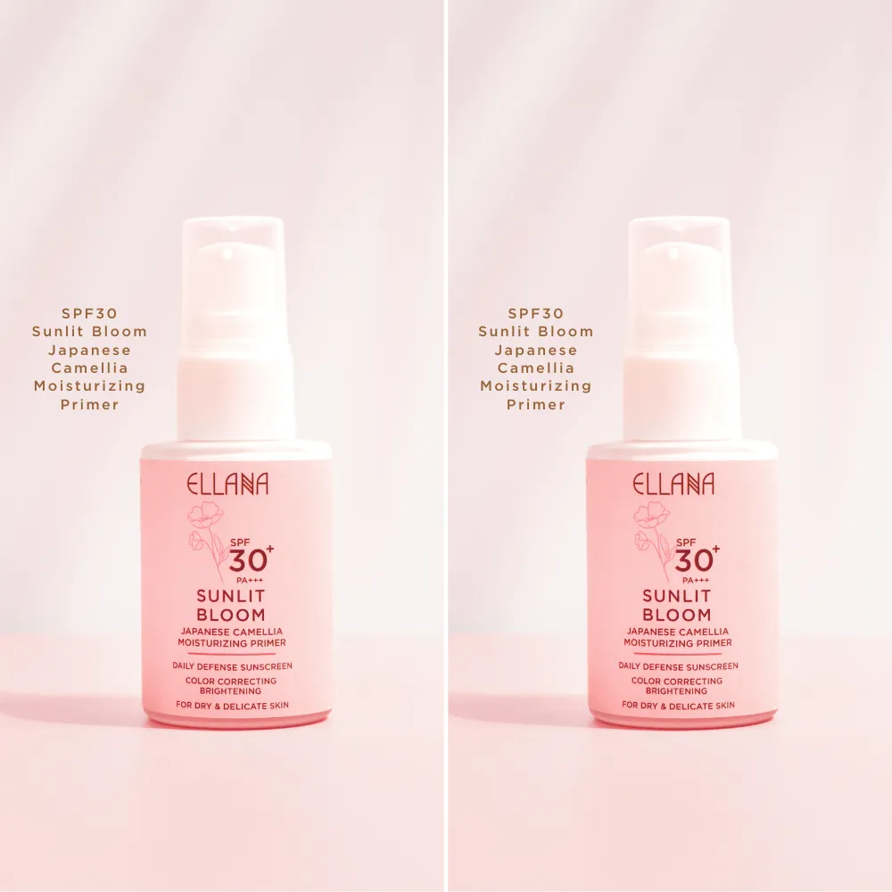 Sunlit Bloom Japanese Camellia Moisturizing Primer with SPF 30
