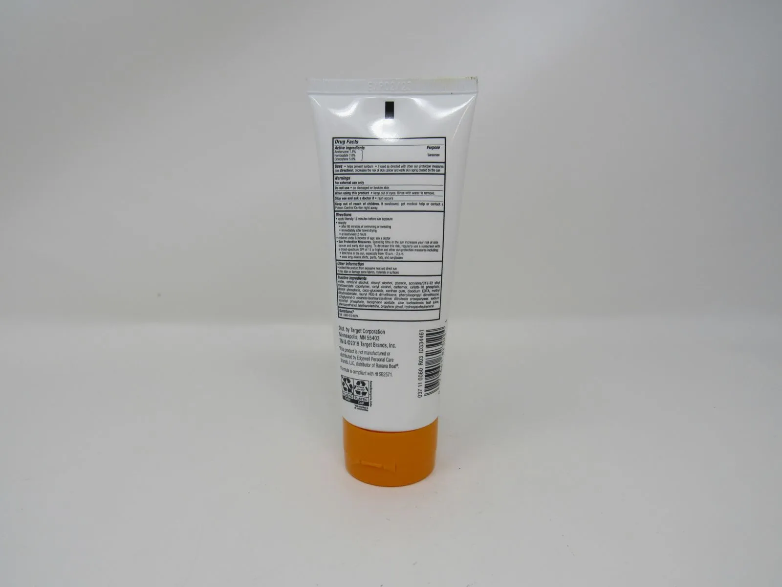 Up & Up Sport Sunscreen Lotion SPF 30 3-oz 88.7-mL Broad Spectrum -- New