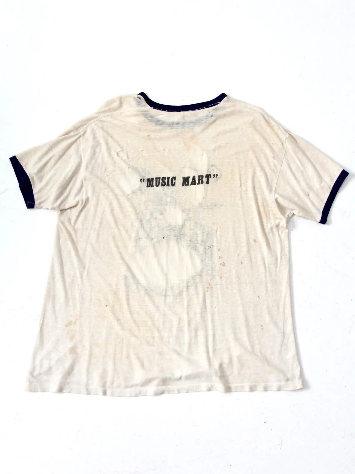 vintage 70s Music Mart t-shirt